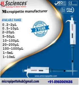 Micropipette Price in India | Get up to 25% Off on Adjustable Pipettes-SSCIENCES
