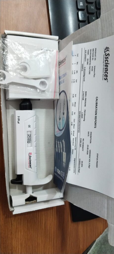 Micropipette Largest Exporter & Supplier in India-SSCIENCES