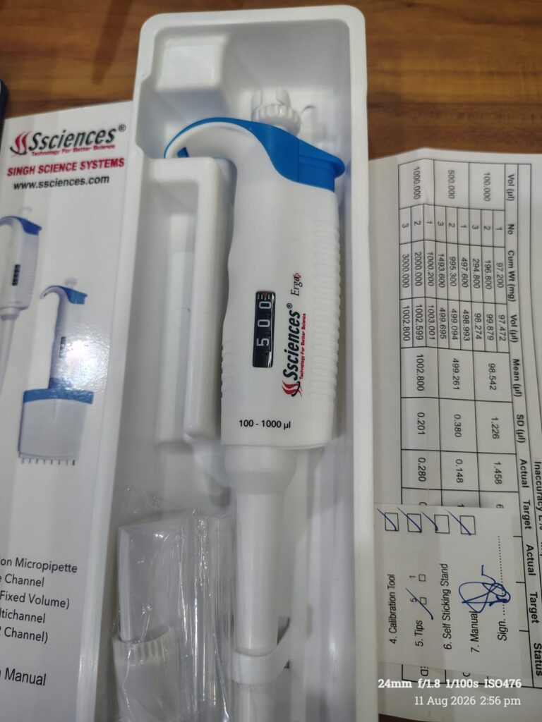 Pipettes for the Future: Advanced Laboratory Precision with SSCIENCES