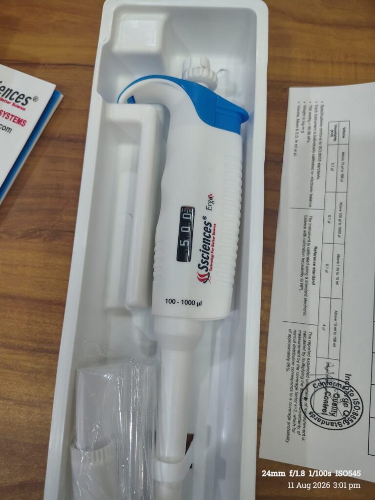 Mini Pipette Manufacturer in India – SSCIENCES